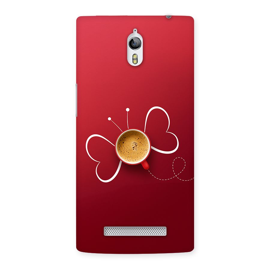 Flying Tea Back Case for Oppo Find 7