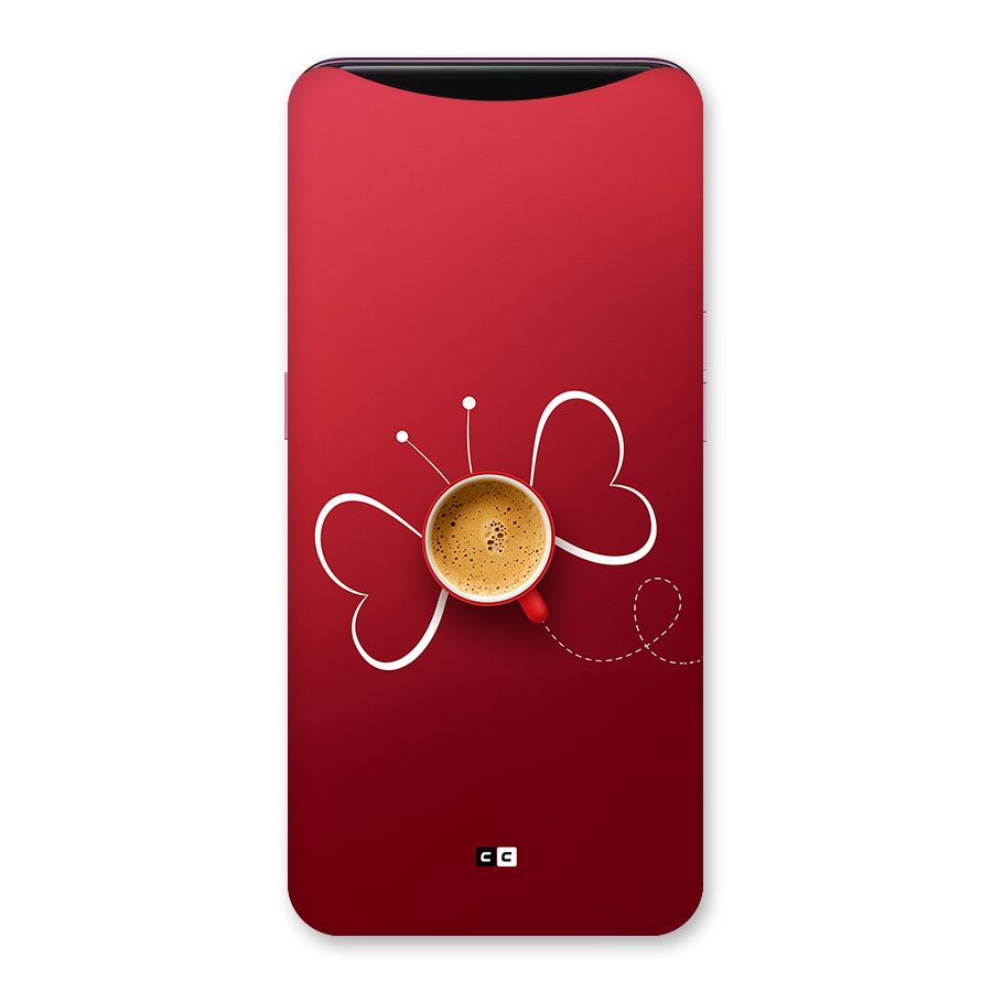 Flying Tea Back Case for Oppo Find X
