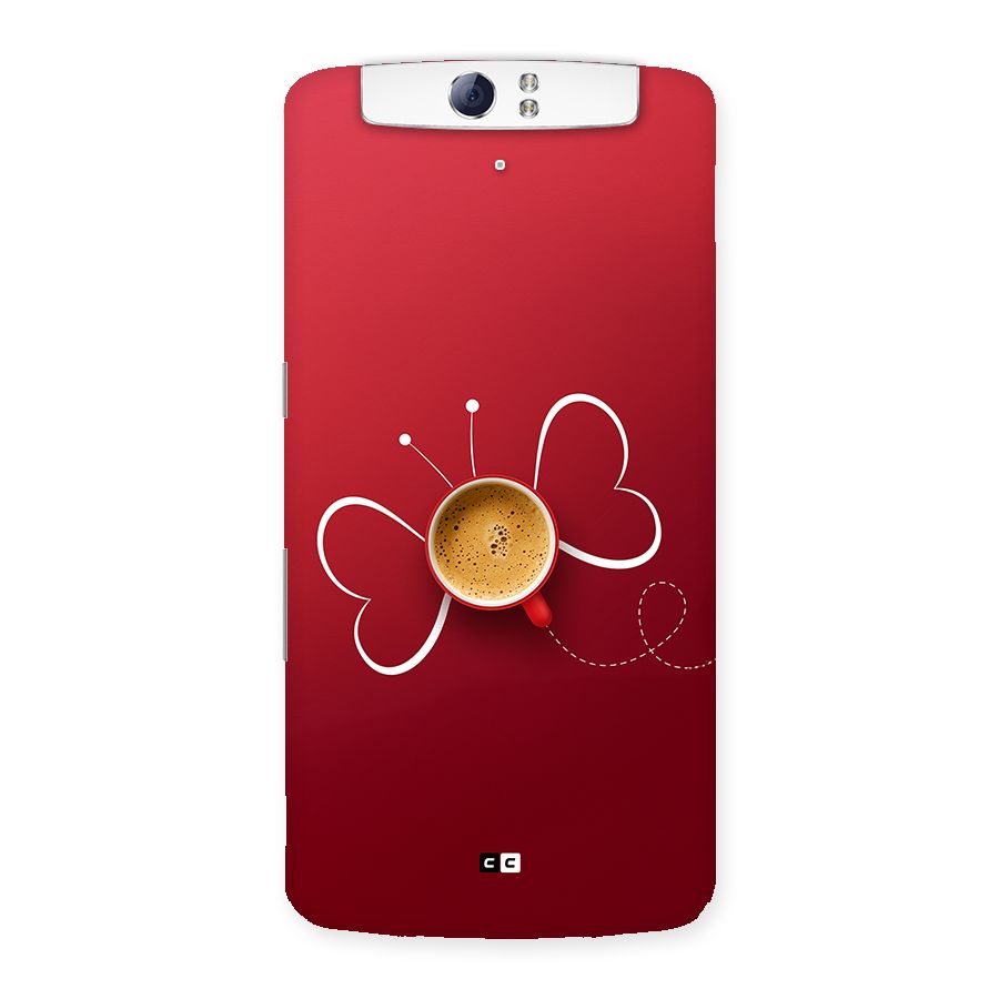 Flying Tea Back Case for Oppo N1