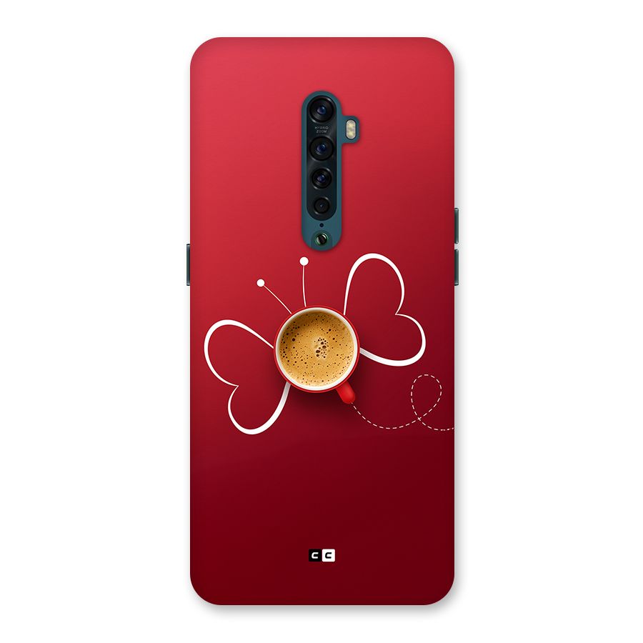Flying Tea Back Case for Oppo Reno2