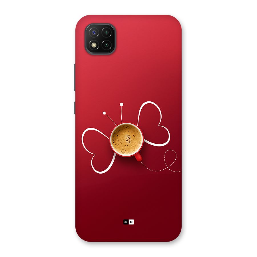 Flying Tea Back Case for Poco C3