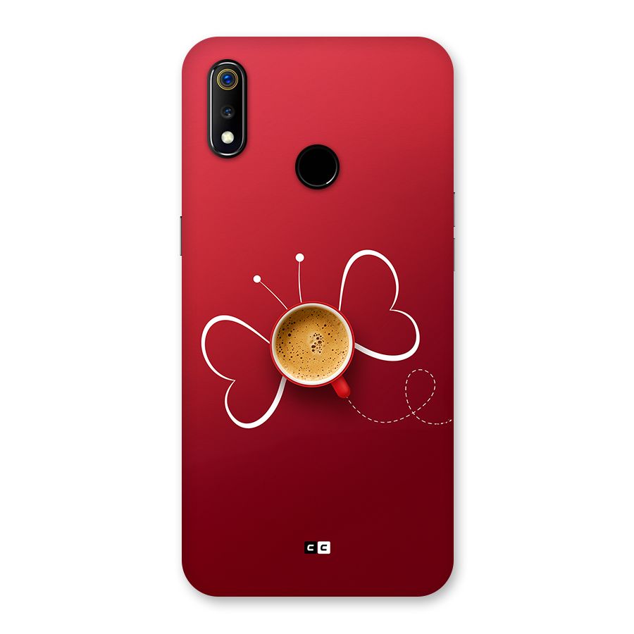 Flying Tea Back Case for Realme 3
