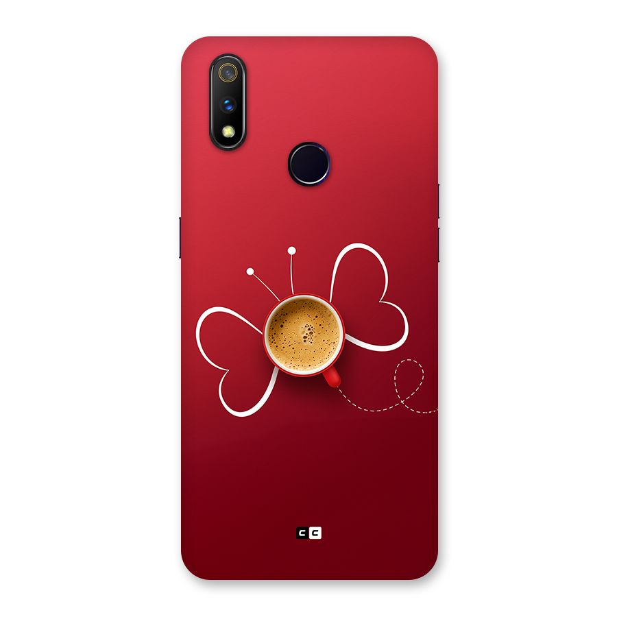 Flying Tea Back Case for Realme 3 Pro
