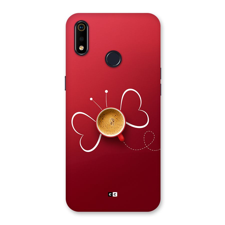Flying Tea Back Case for Realme 3i