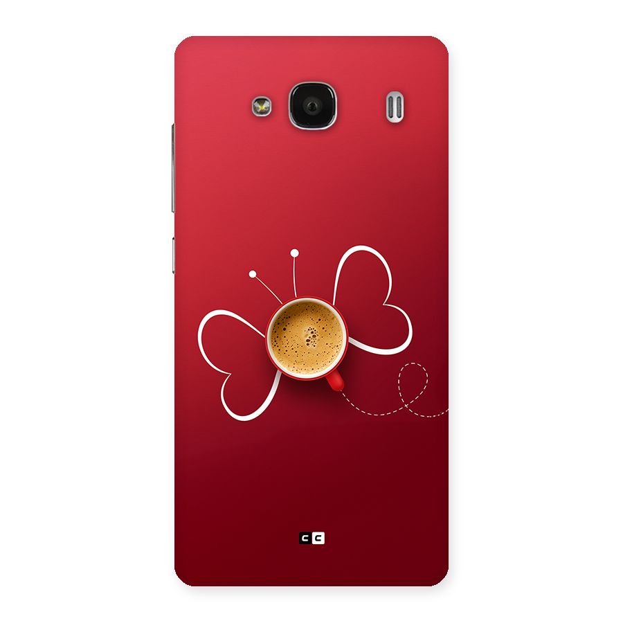 Flying Tea Back Case for Redmi 2 Prime