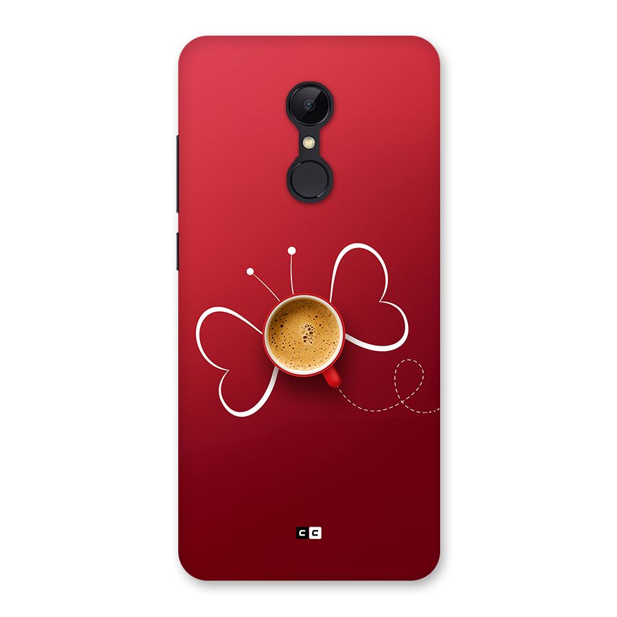 Flying Tea Back Case for Redmi 5