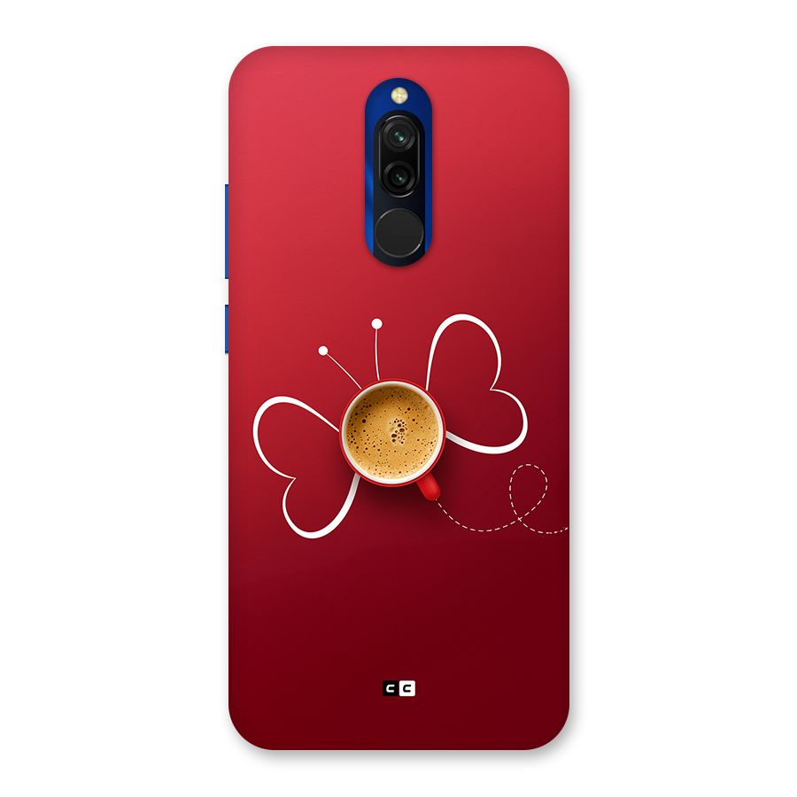 Flying Tea Back Case for Redmi 8