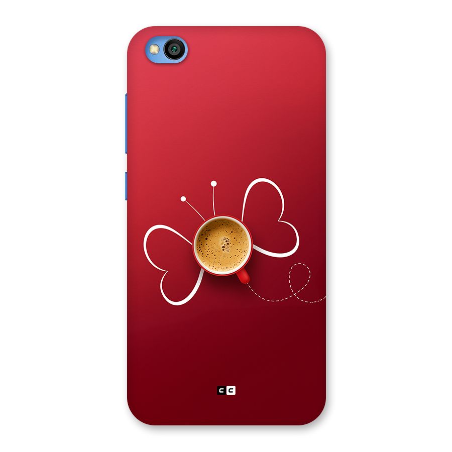 Flying Tea Back Case for Redmi Go