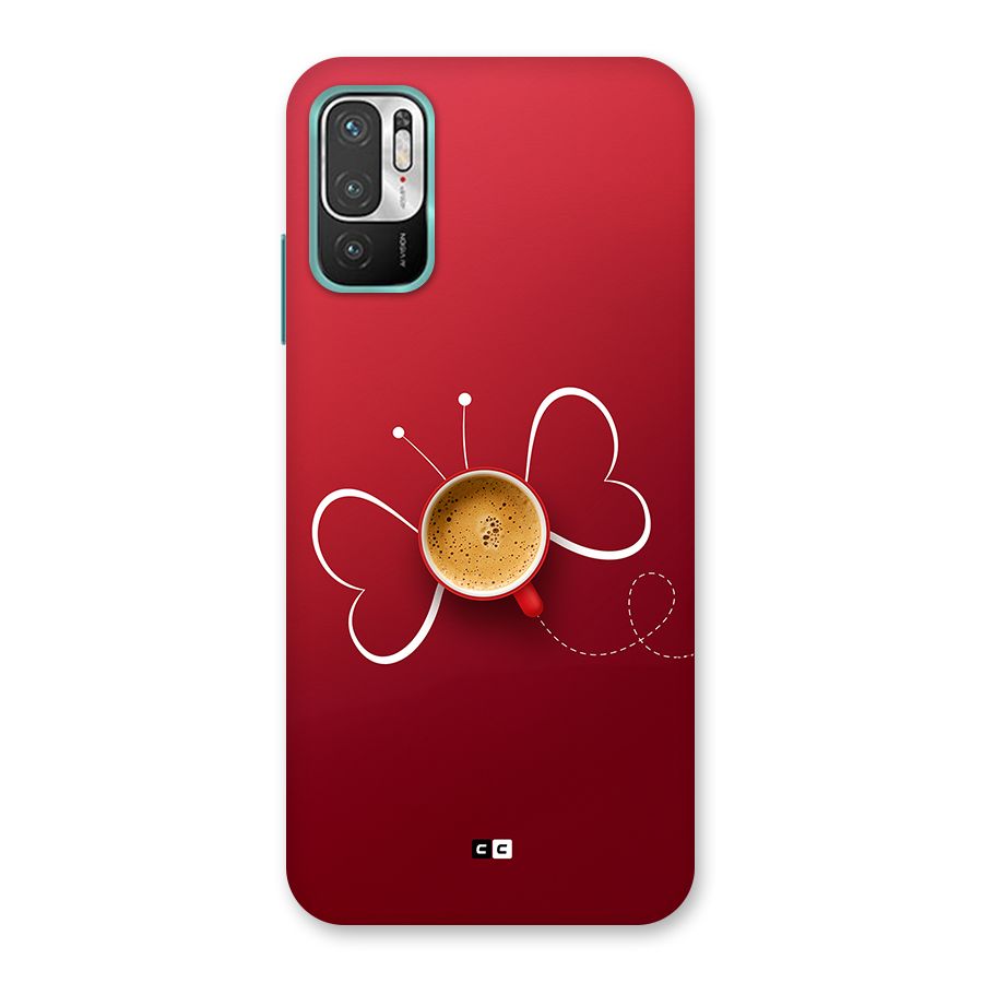 Flying Tea Back Case for Redmi Note 10T 5G