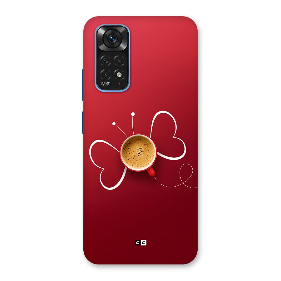 Flying Tea Back Case for Redmi Note 11S