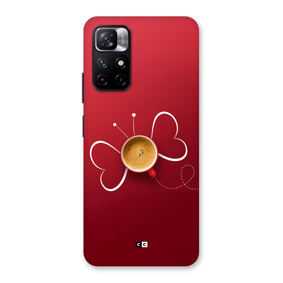 Flying Tea Back Case for Redmi Note 11T 5G