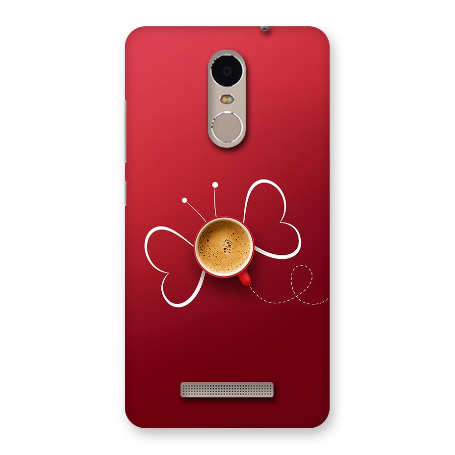 Flying Tea Back Case for Redmi Note 3
