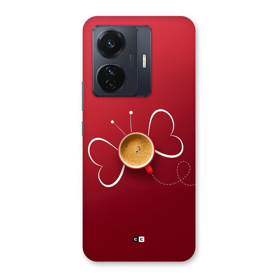 Flying Tea Back Case for Vivo T1 Pro