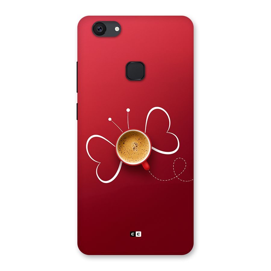 Flying Tea Back Case for Vivo V7 Plus