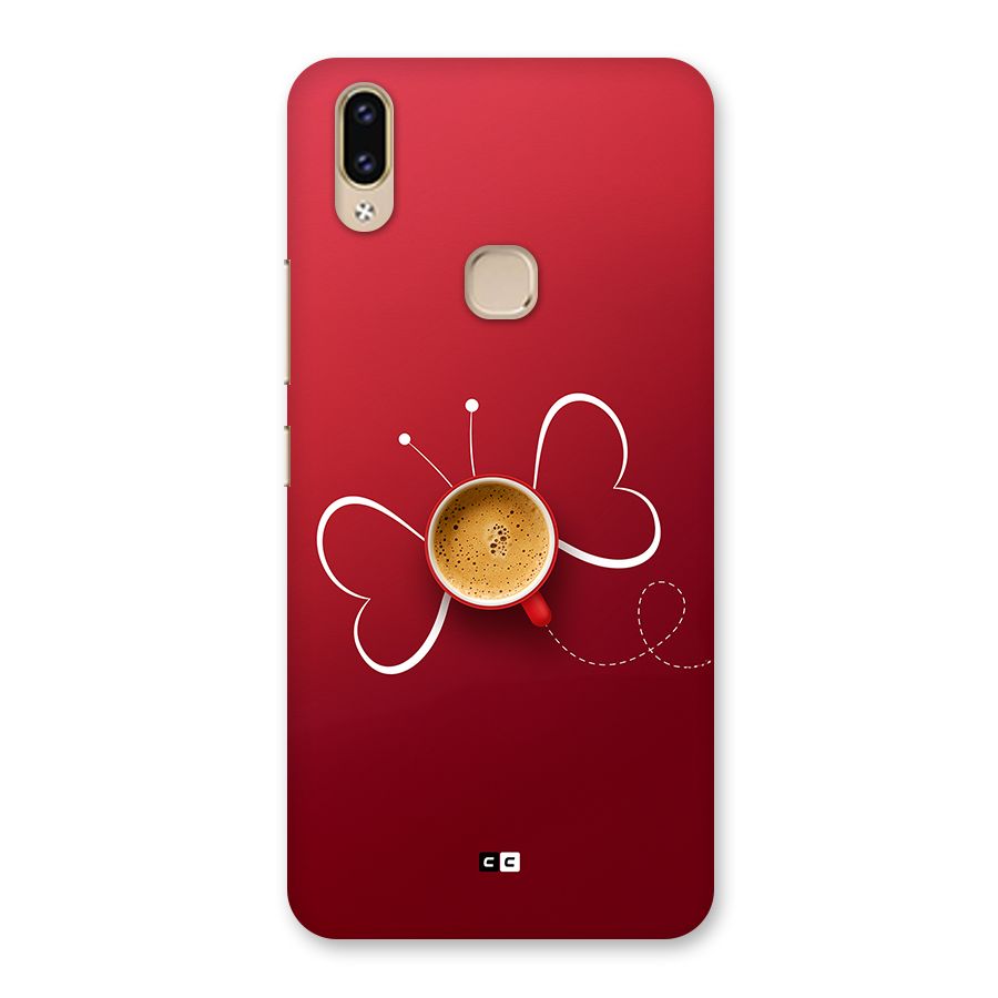 Flying Tea Back Case for Vivo V9 Youth
