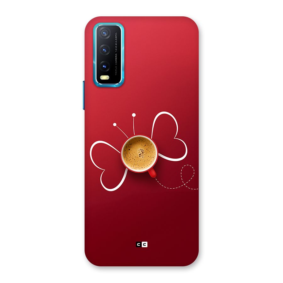 Flying Tea Back Case for Vivo Y20G