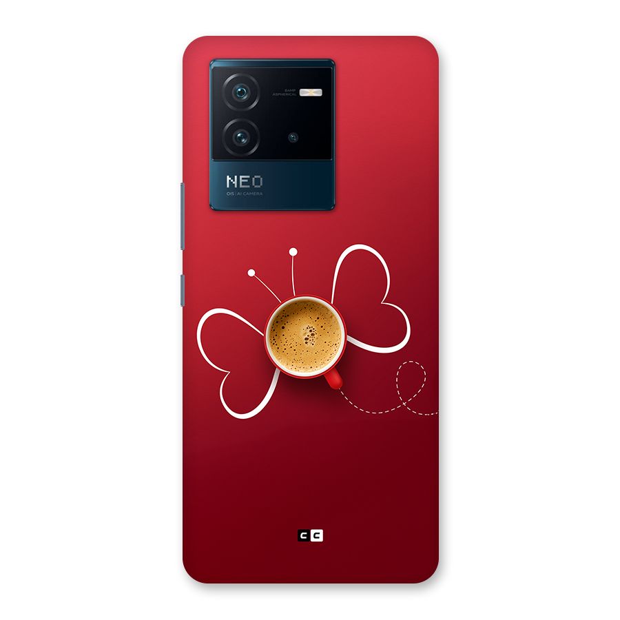 Flying Tea Back Case for Vivo iQOO Neo 6 5G