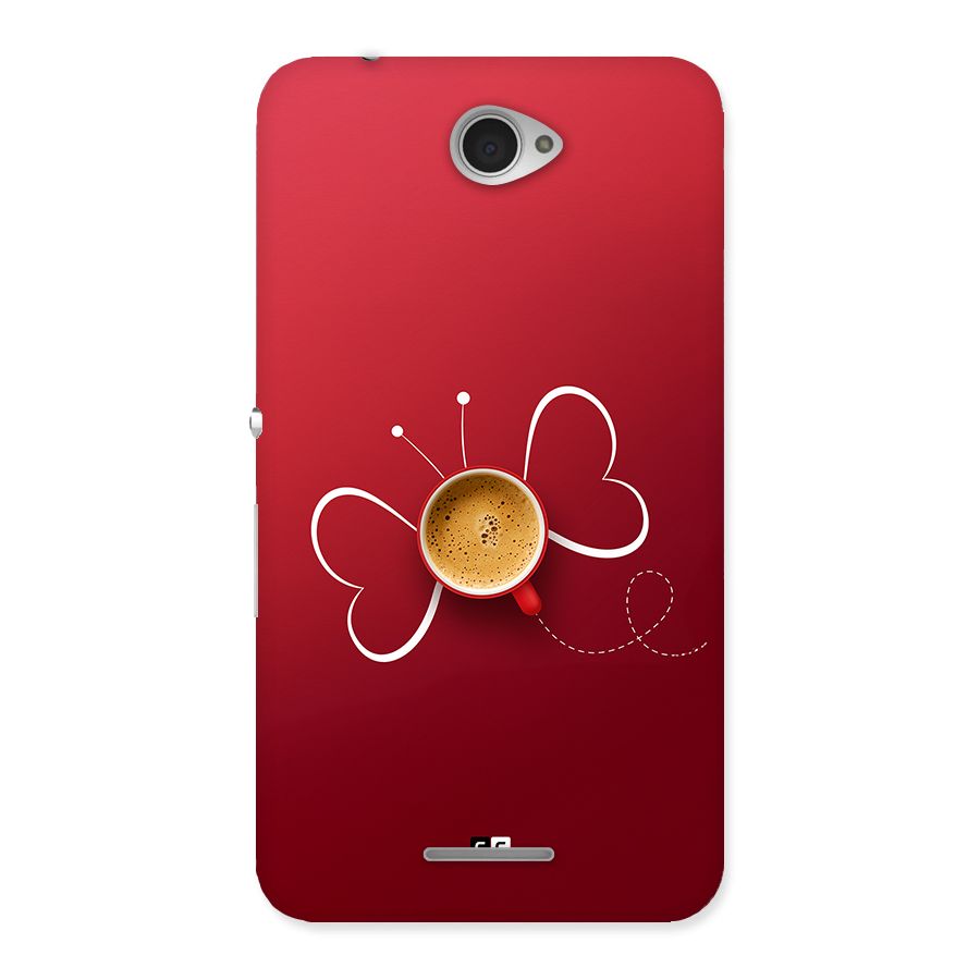 Flying Tea Back Case for Xperia E4