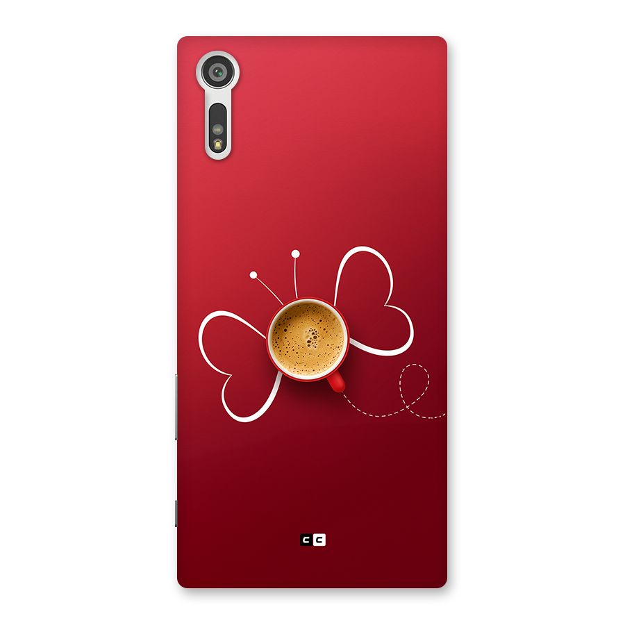 Flying Tea Back Case for Xperia XZ