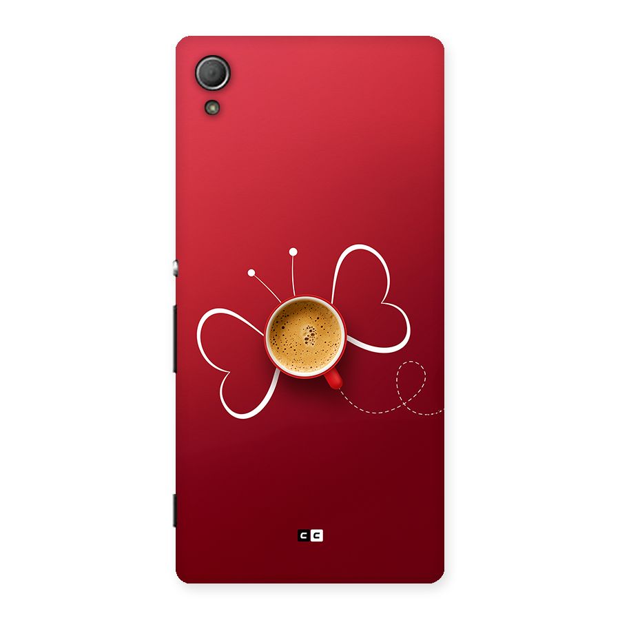 Flying Tea Back Case for Xperia Z3 Plus