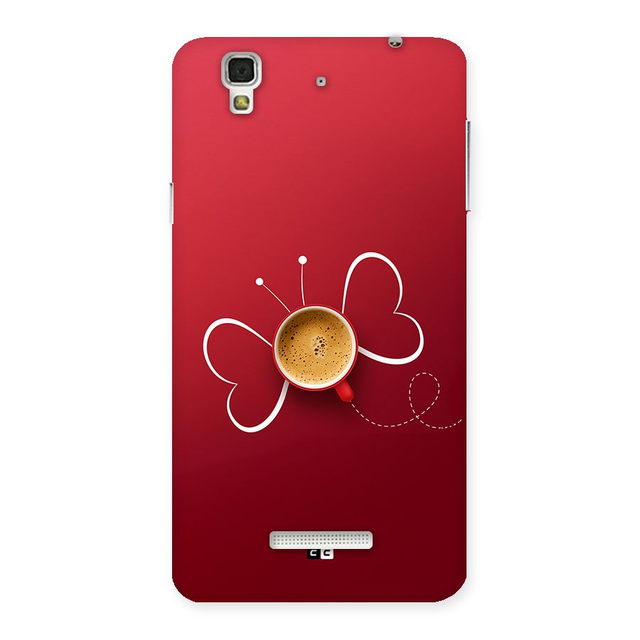 Flying Tea Back Case for Yureka