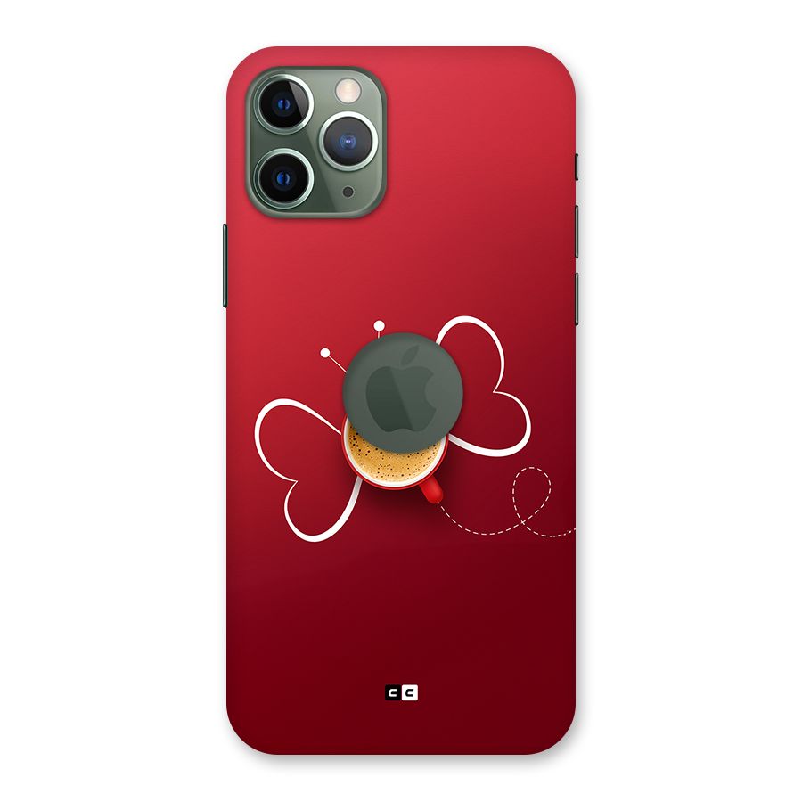 Flying Tea Back Case for iPhone 11 Pro Logo Cut