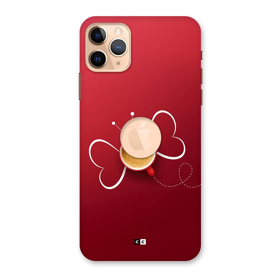 Flying Tea Back Case for iPhone 11 Pro Max Logo Cut