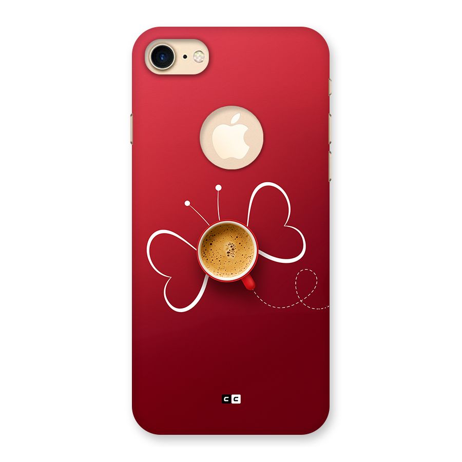 Flying Tea Back Case for iPhone 7 Logo Cut