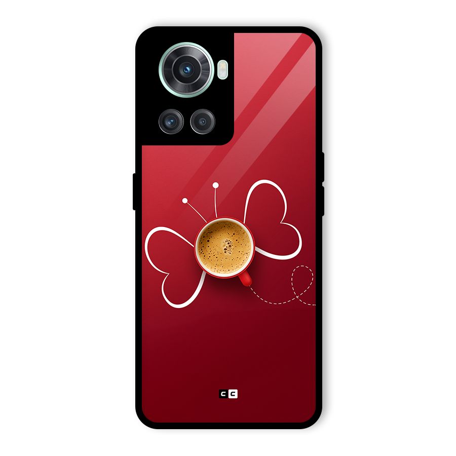 Flying Tea Glass Back Case for OnePlus 10R