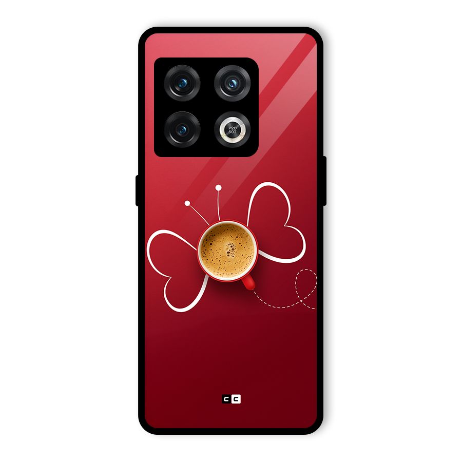 Flying Tea Glass Back Case for OnePlus 10 Pro 5G