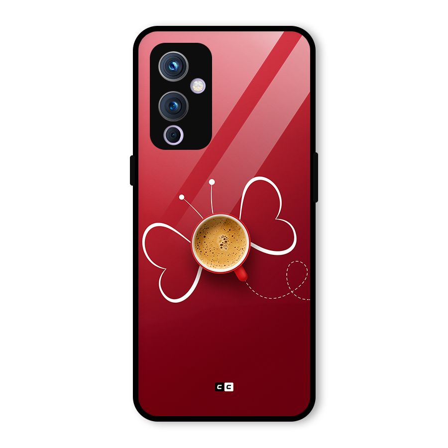 Flying Tea Glass Back Case for OnePlus 9