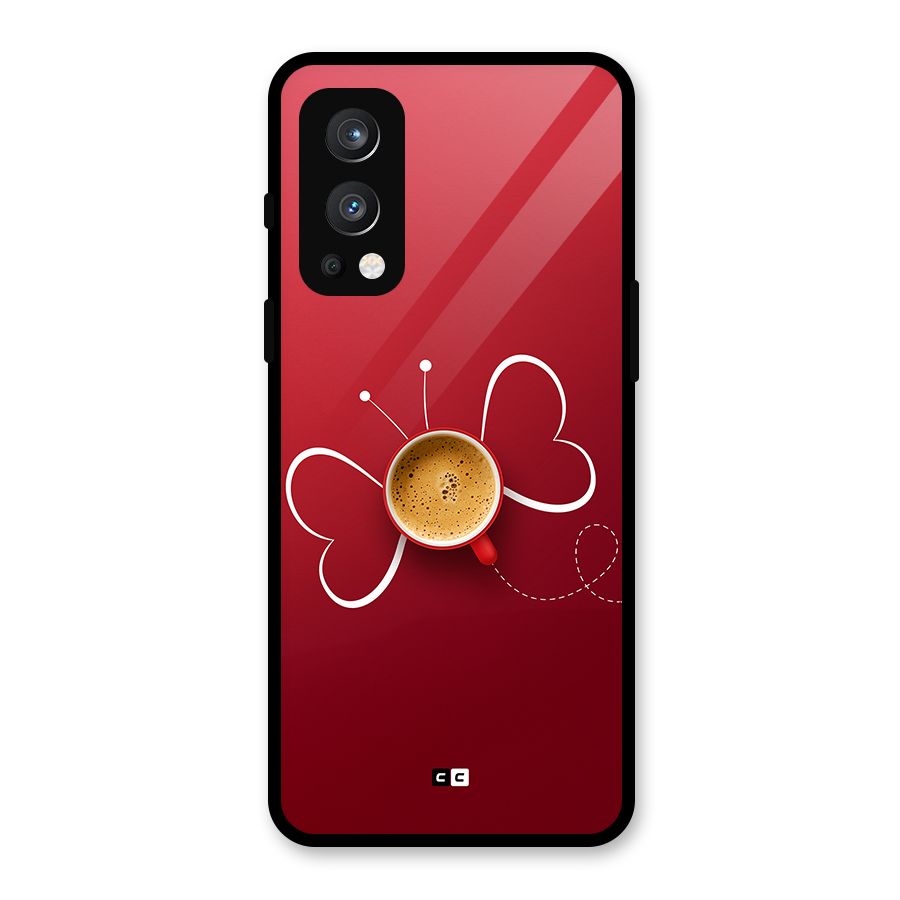 Flying Tea Glass Back Case for OnePlus Nord 2 5G