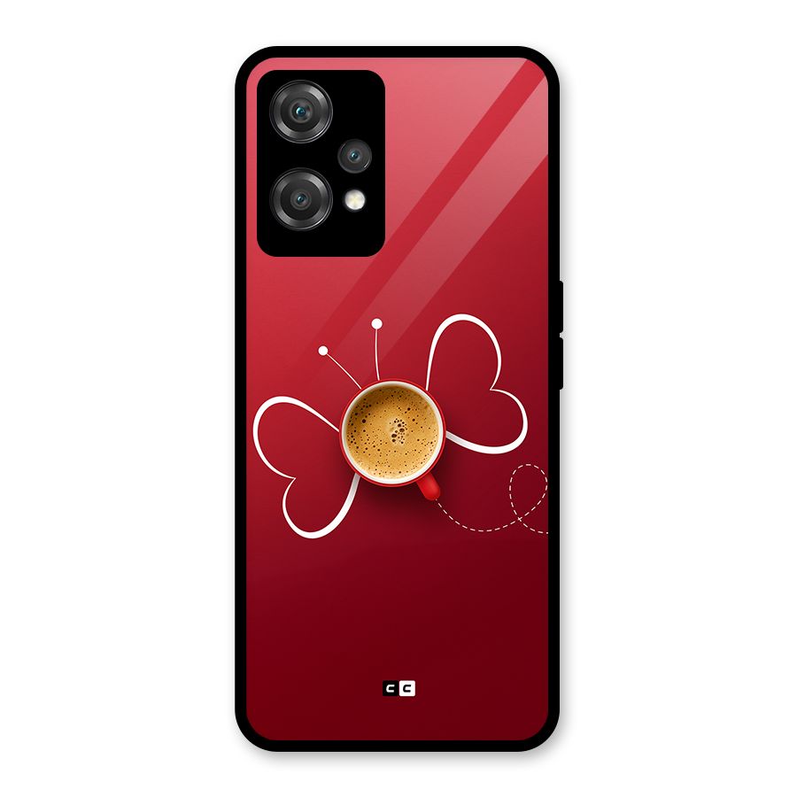 Flying Tea Glass Back Case for OnePlus Nord CE 2 Lite 5G