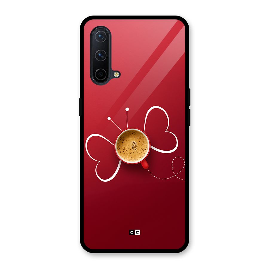 Flying Tea Glass Back Case for OnePlus Nord CE 5G