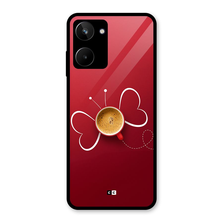 Flying Tea Glass Back Case for Realme 10