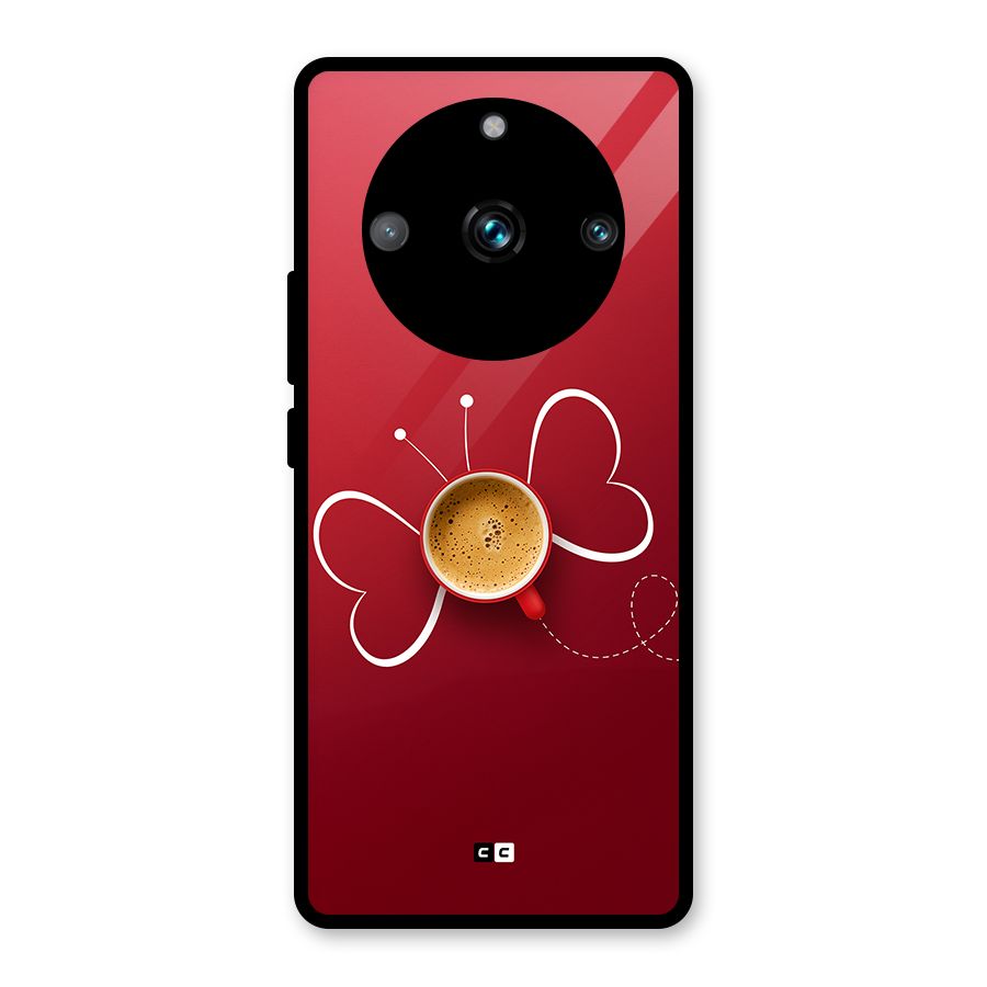 Flying Tea Glass Back Case for Realme Narzo 60 Pro