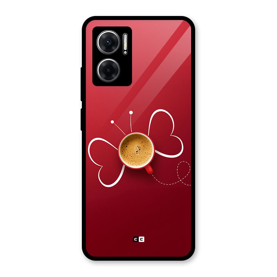 Flying Tea Glass Back Case for Redmi 11 Prime 5G