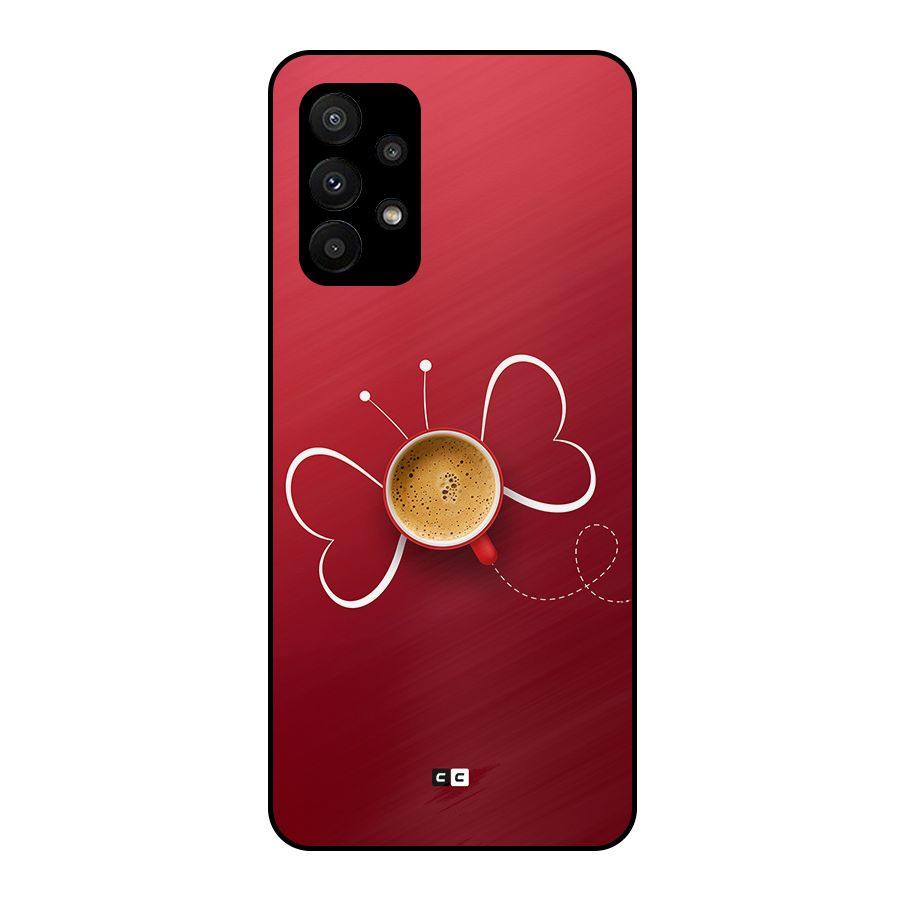 Flying Tea Metal Back Case for Galaxy A23