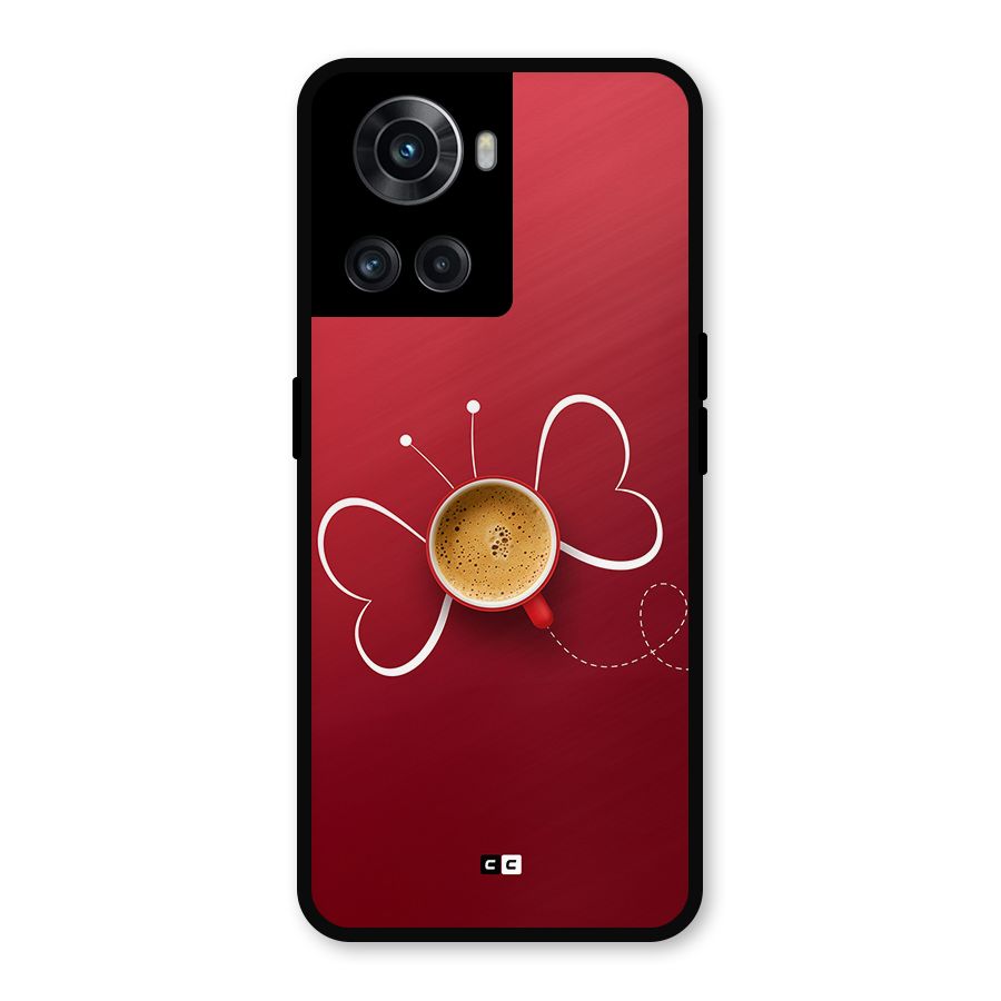 Flying Tea Metal Back Case for OnePlus 10R