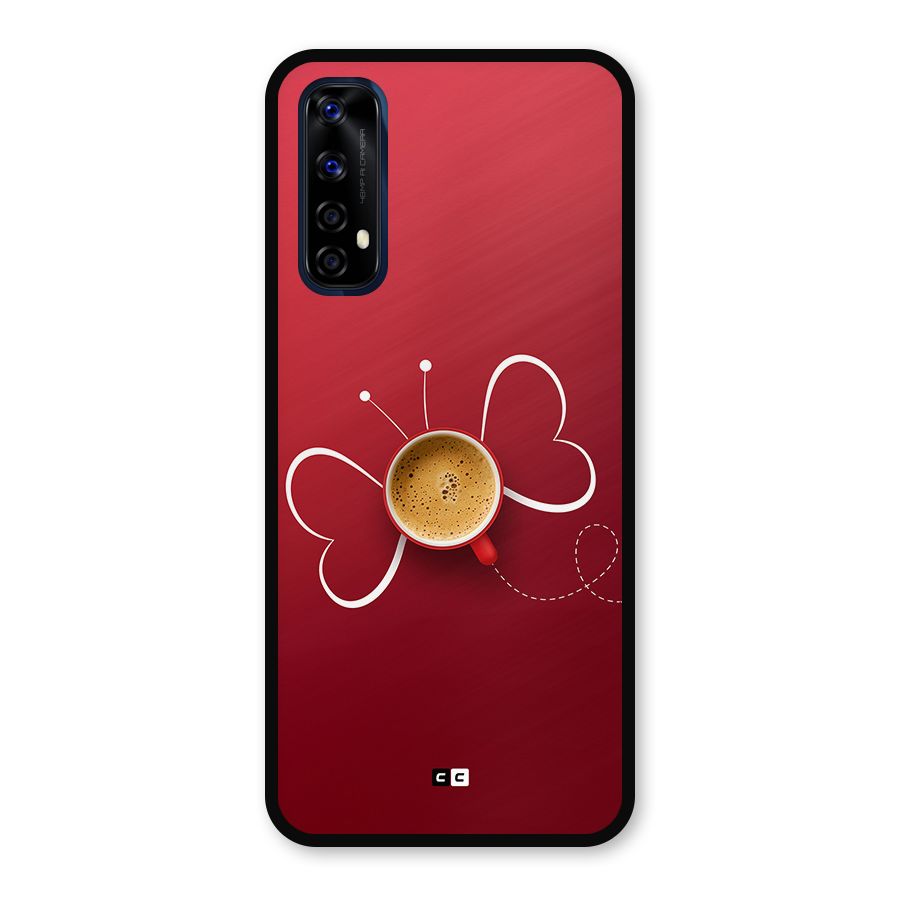 Flying Tea Metal Back Case for Realme 7