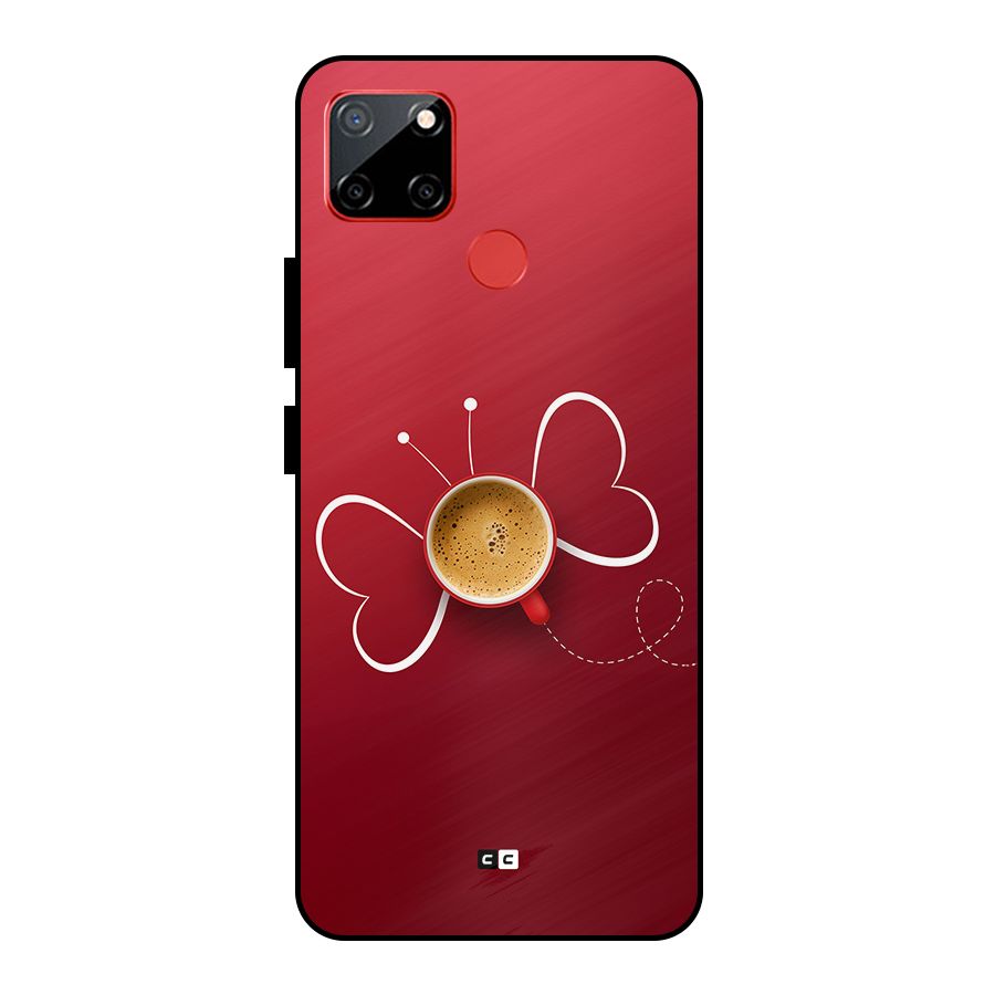 Flying Tea Metal Back Case for Realme C12