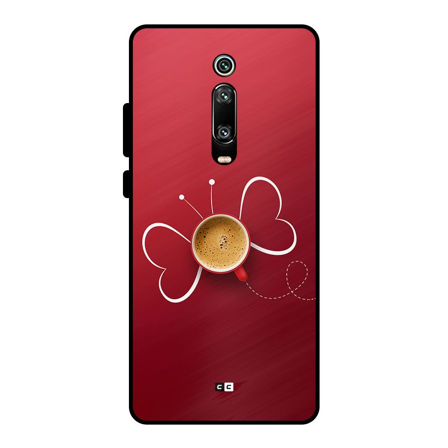 Flying Tea Metal Back Case for Redmi K20