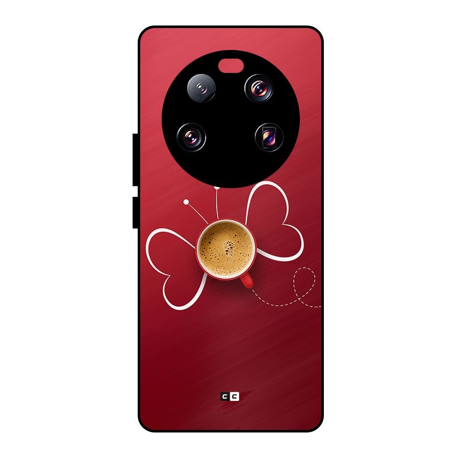 Flying Tea Metal Back Case for Xiaomi 13 Ultra
