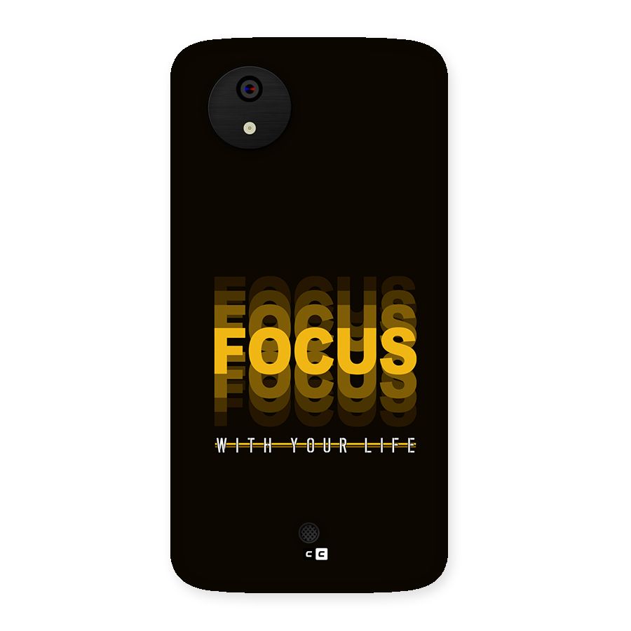 Focus Life Back Case for Canvas A1  AQ4501