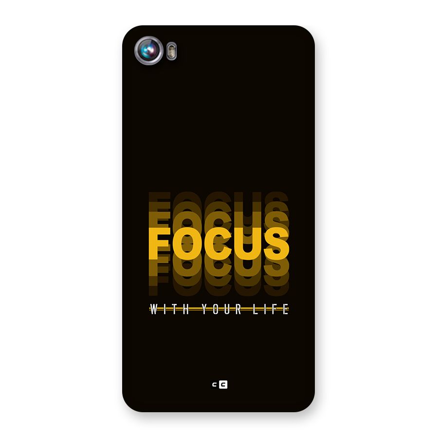 Focus Life Back Case for Canvas Fire 4 (A107)