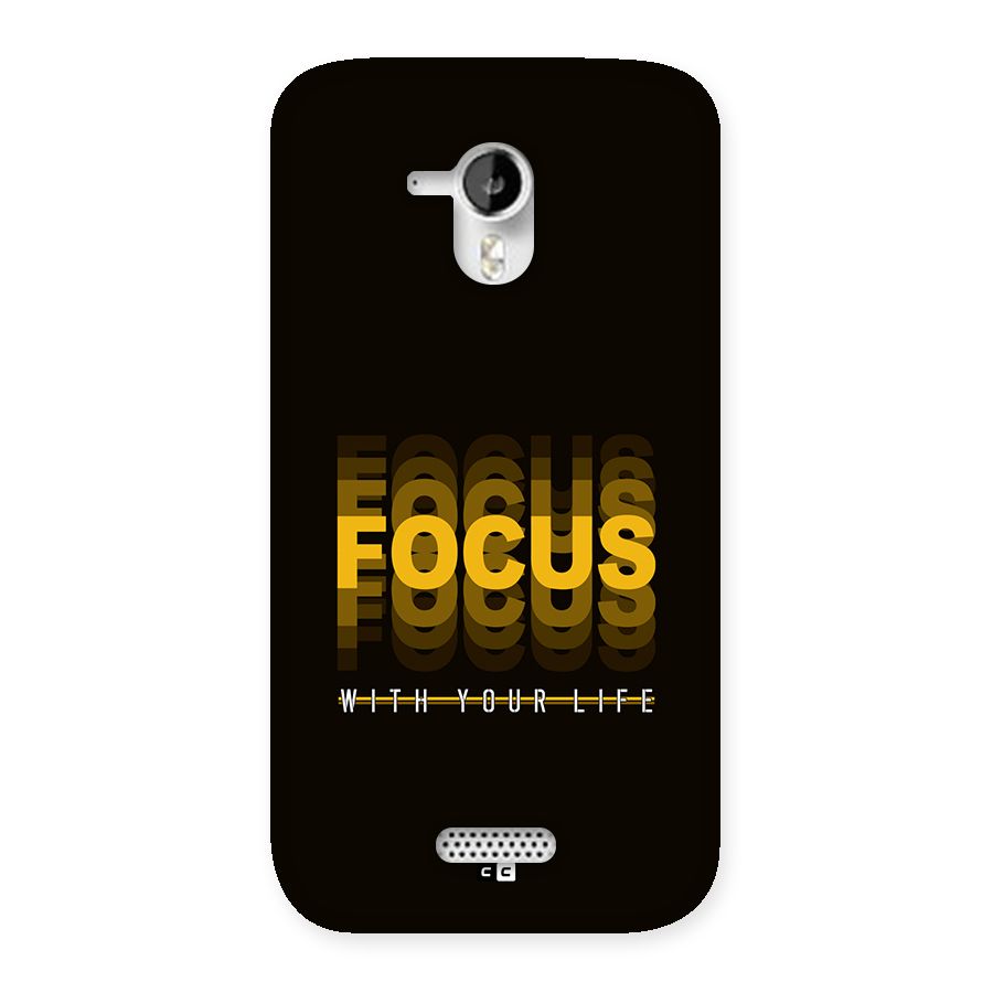 Focus Life Back Case for Canvas HD A116