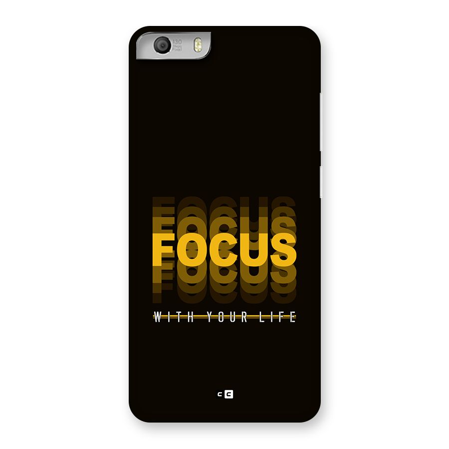Focus Life Back Case for Canvas Knight 2