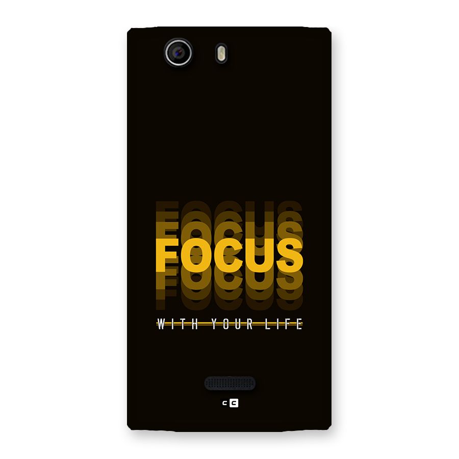 Focus Life Back Case for Canvas Nitro 2 E311