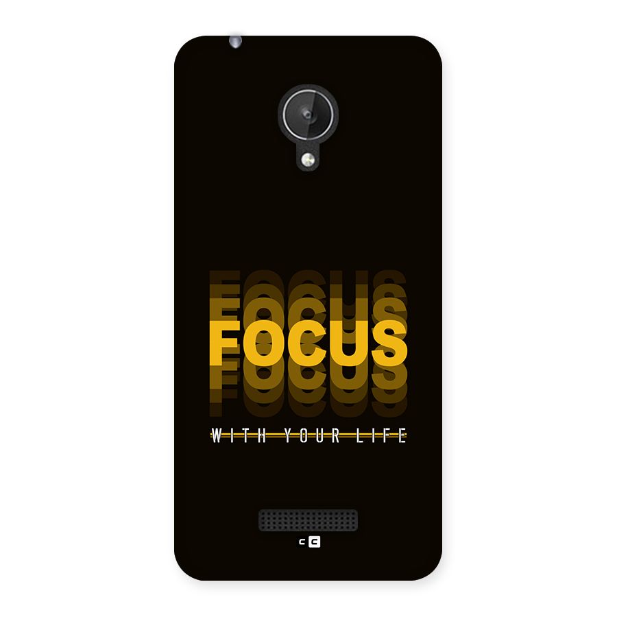 Focus Life Back Case for Canvas Spark Q380