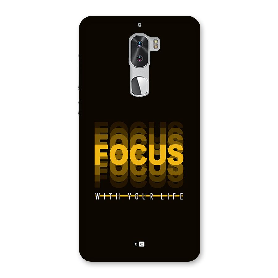 Focus Life Back Case for Coolpad Cool 1